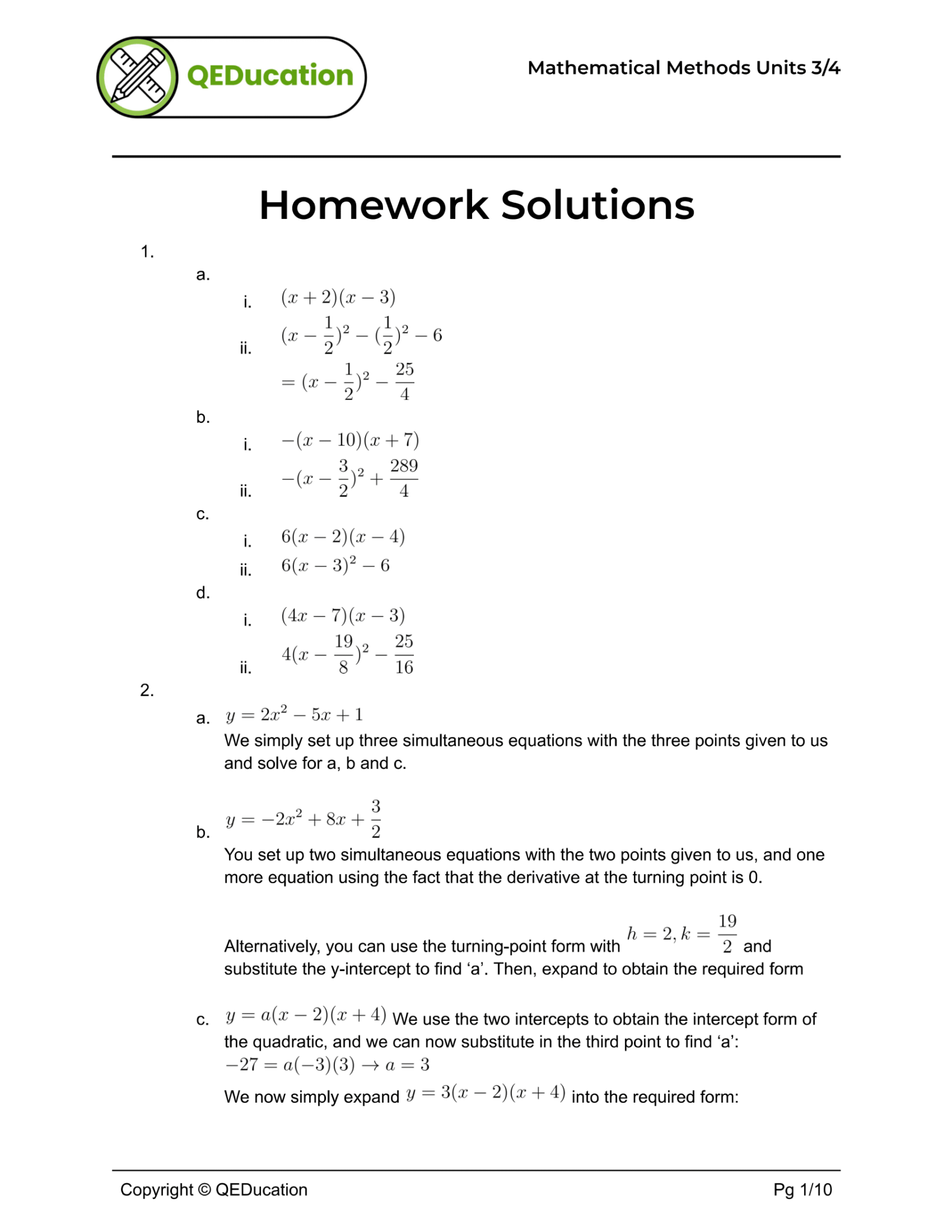 polynomial hw sols 1